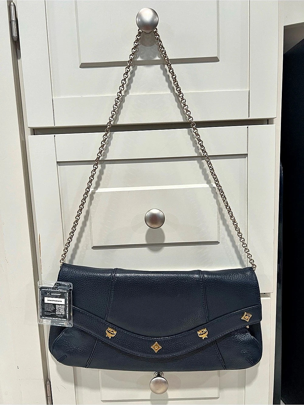 MCM Black Shoulder Bag Like New